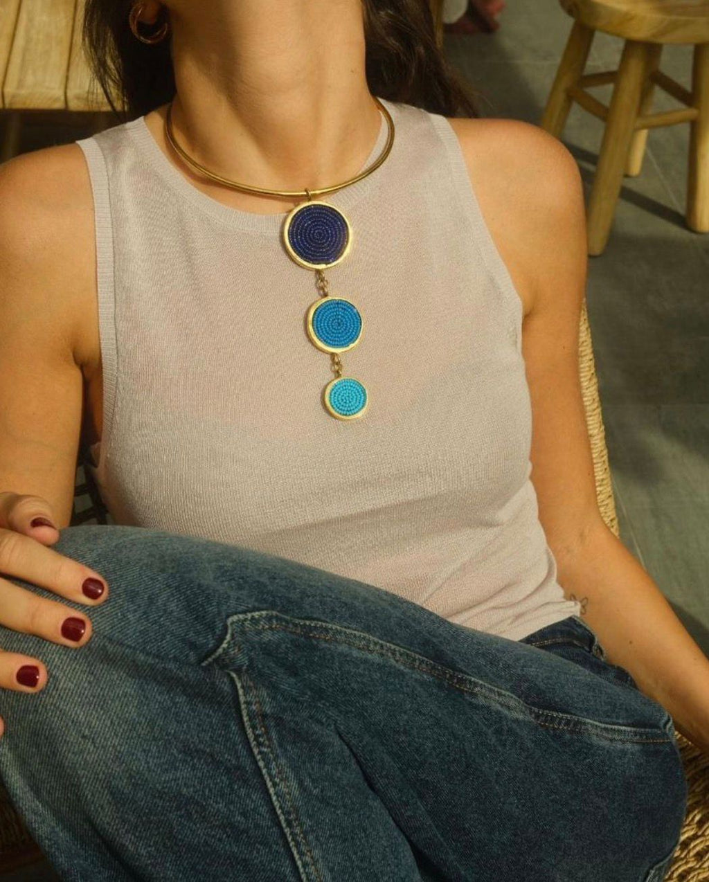 Trío azul